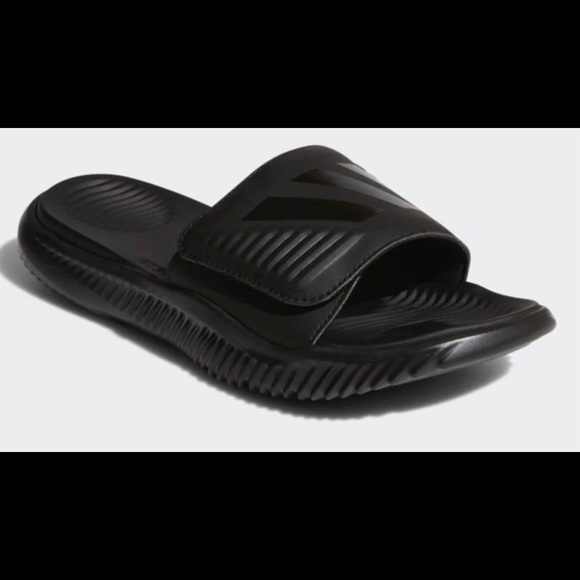 Mens Adidas Slides / Size: Various / Black / New